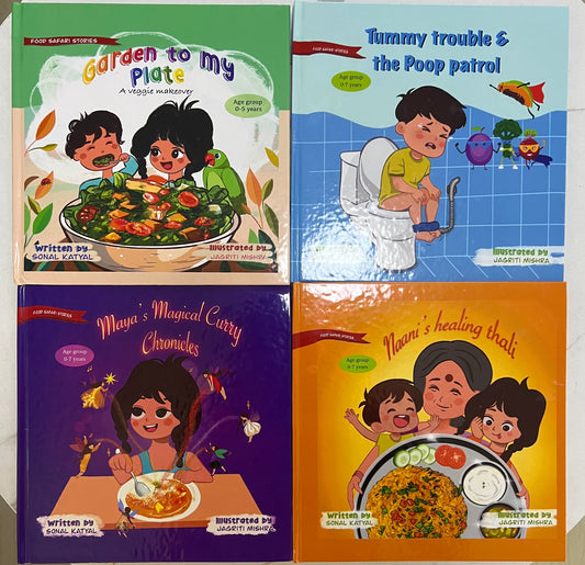 Food Safari Stories - Combo of 4